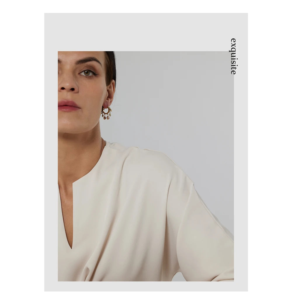 CZ Hoop Sun Earrings