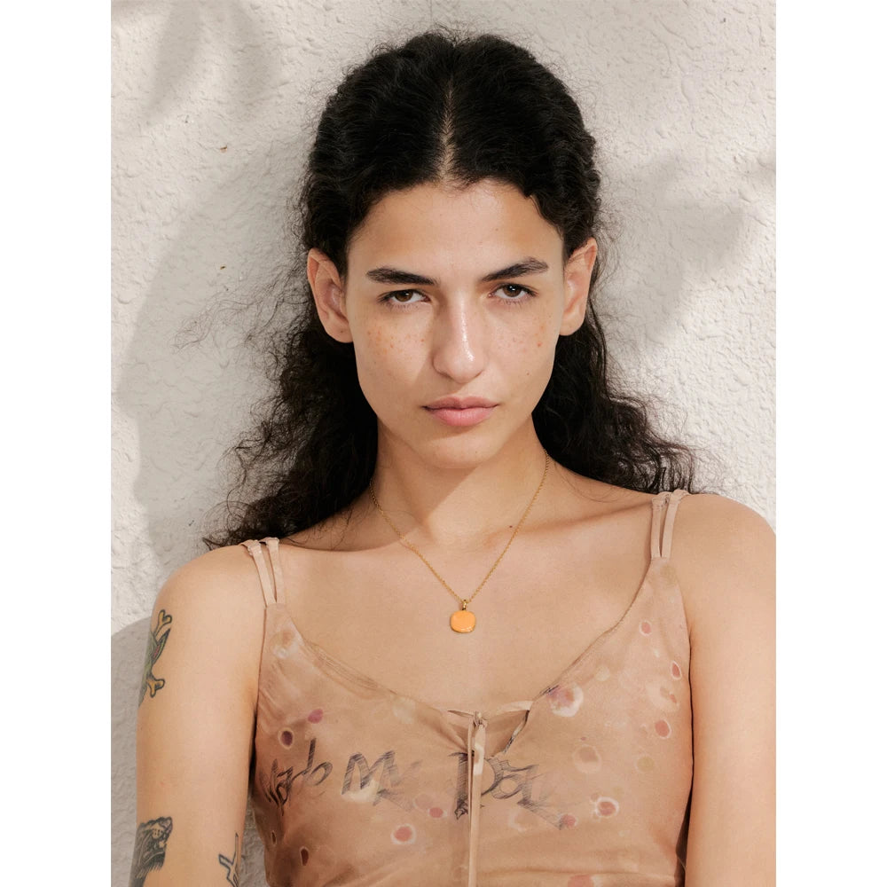 Candy Color Pendant Necklace