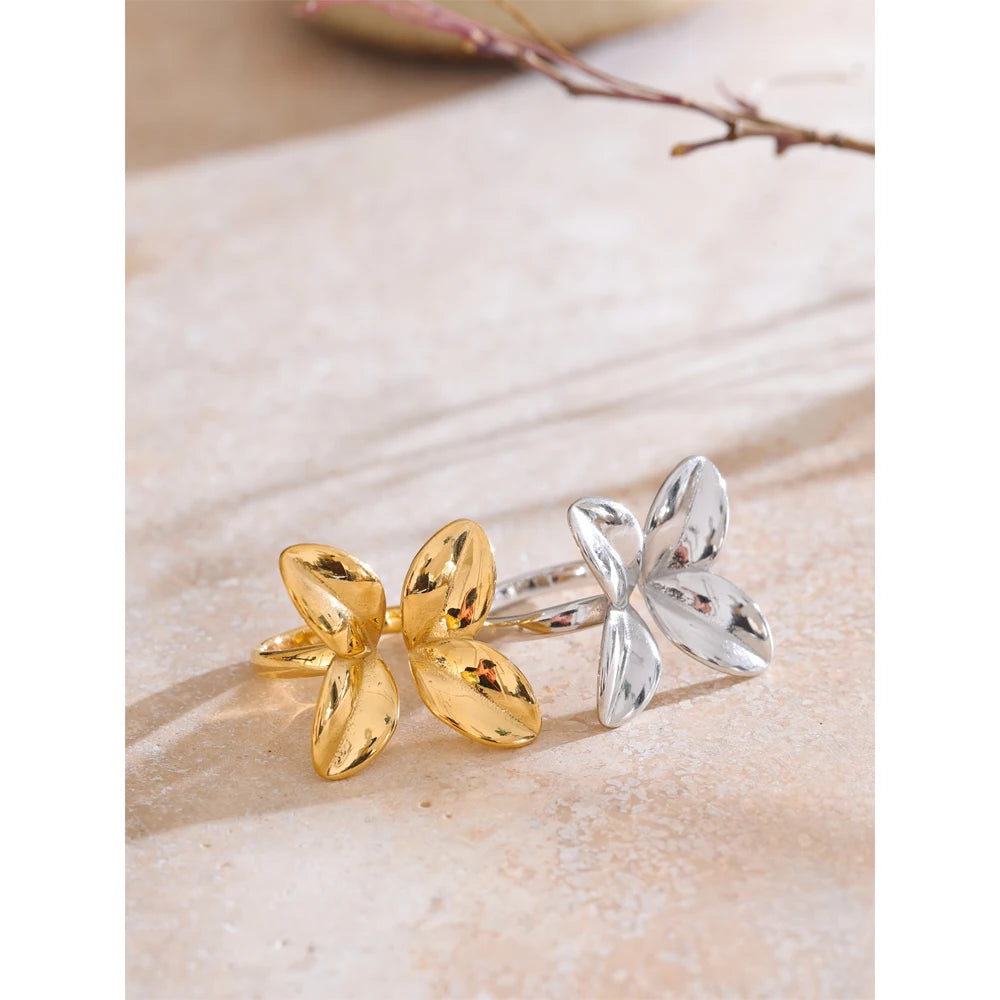 Flower Adjustable Ring