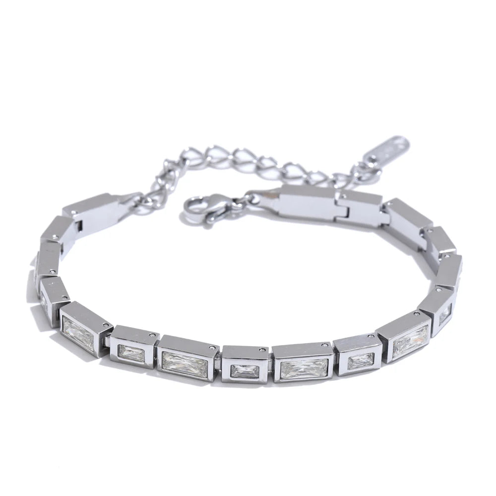CZ Chain Bracelet