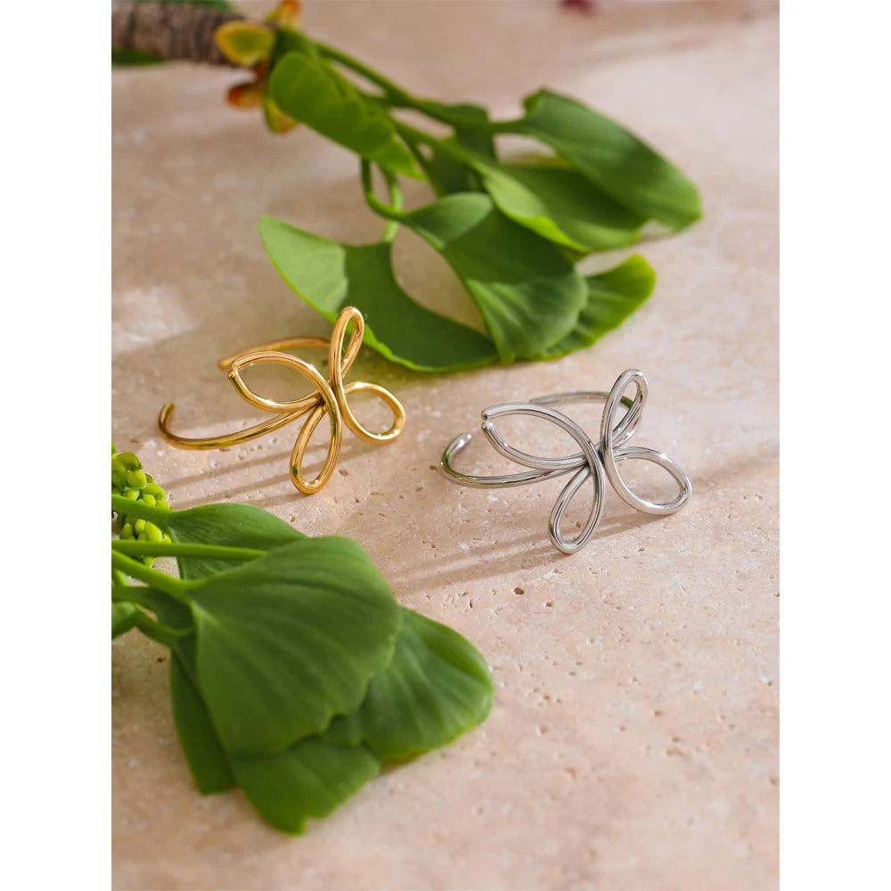 Flower Adjustable Ring