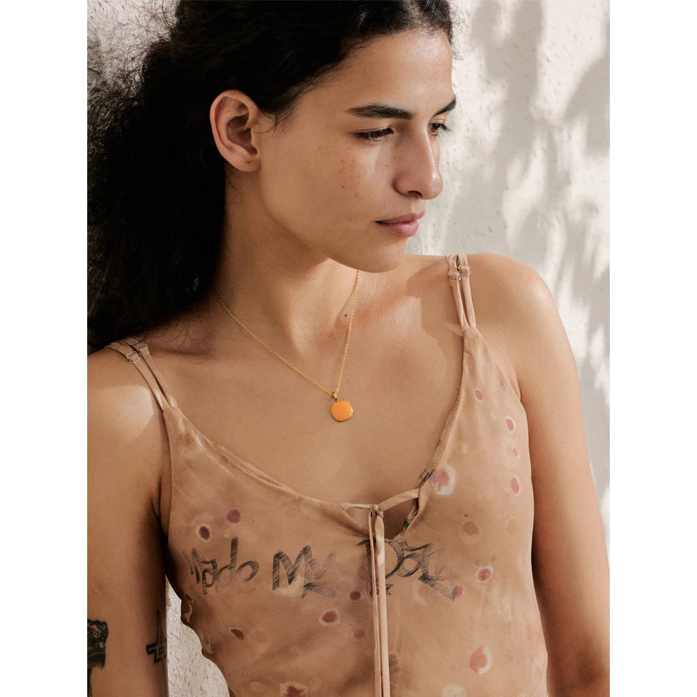 Candy Color Pendant Necklace