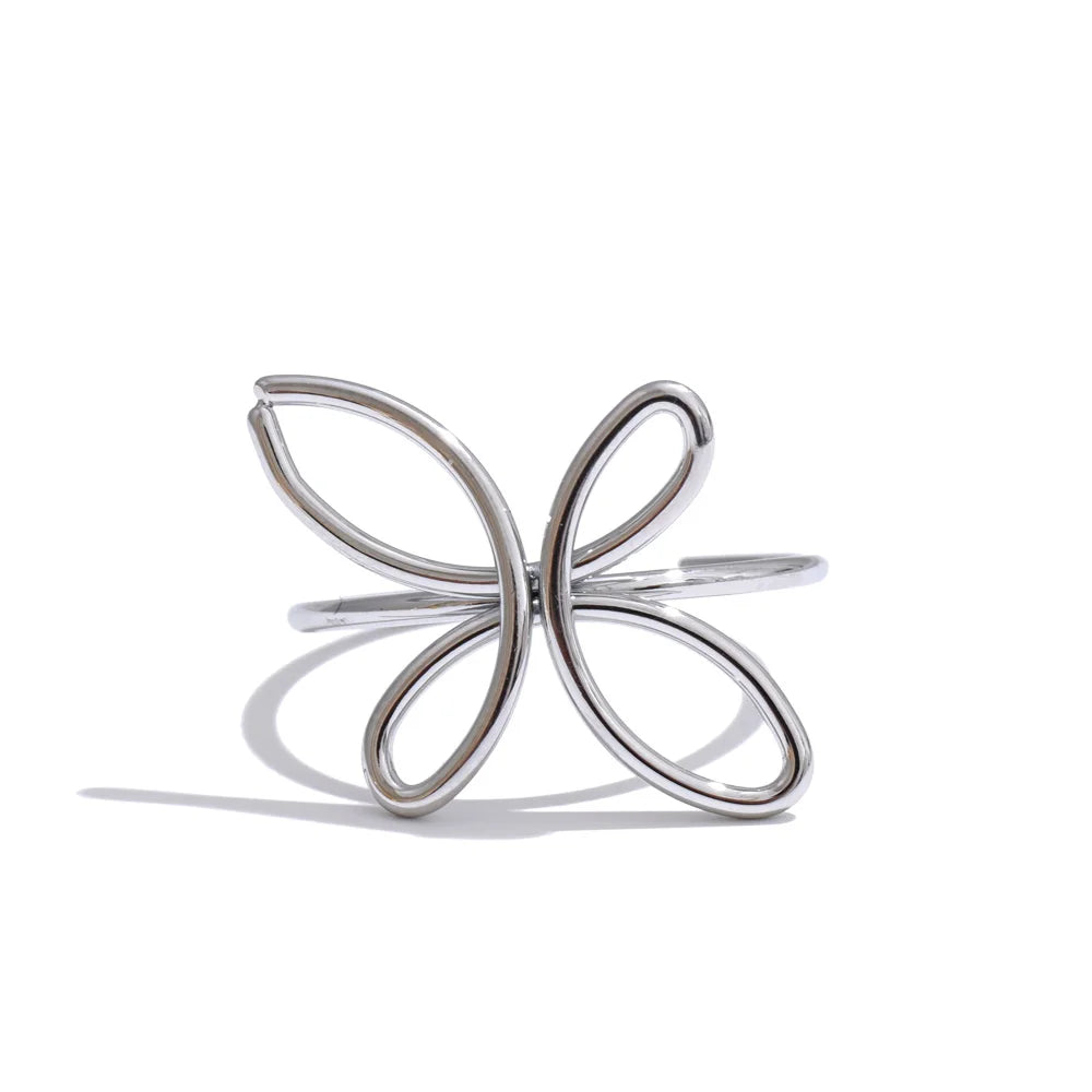 Flower Adjustable Ring