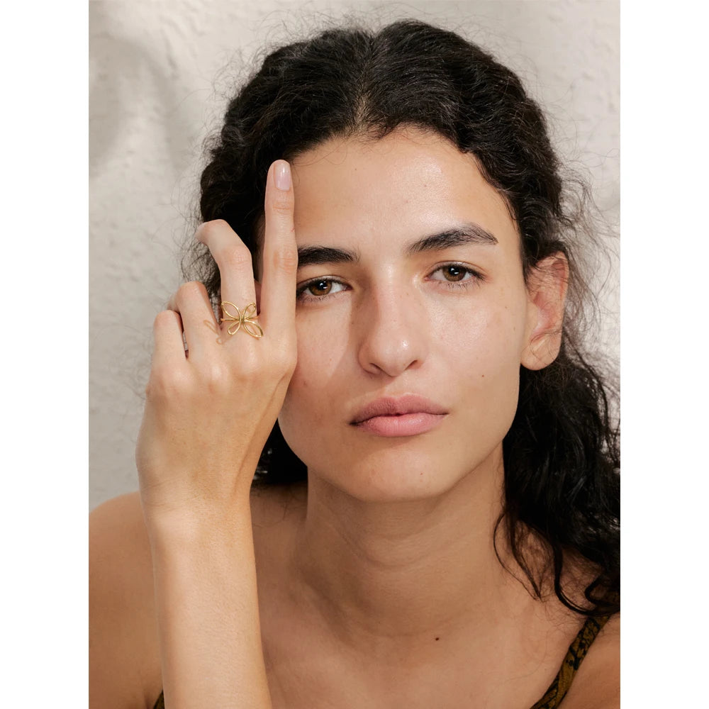 Flower Adjustable Ring